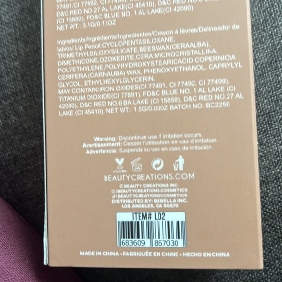 Beauty Creations Lip Duo Set - Picture 14 of 14